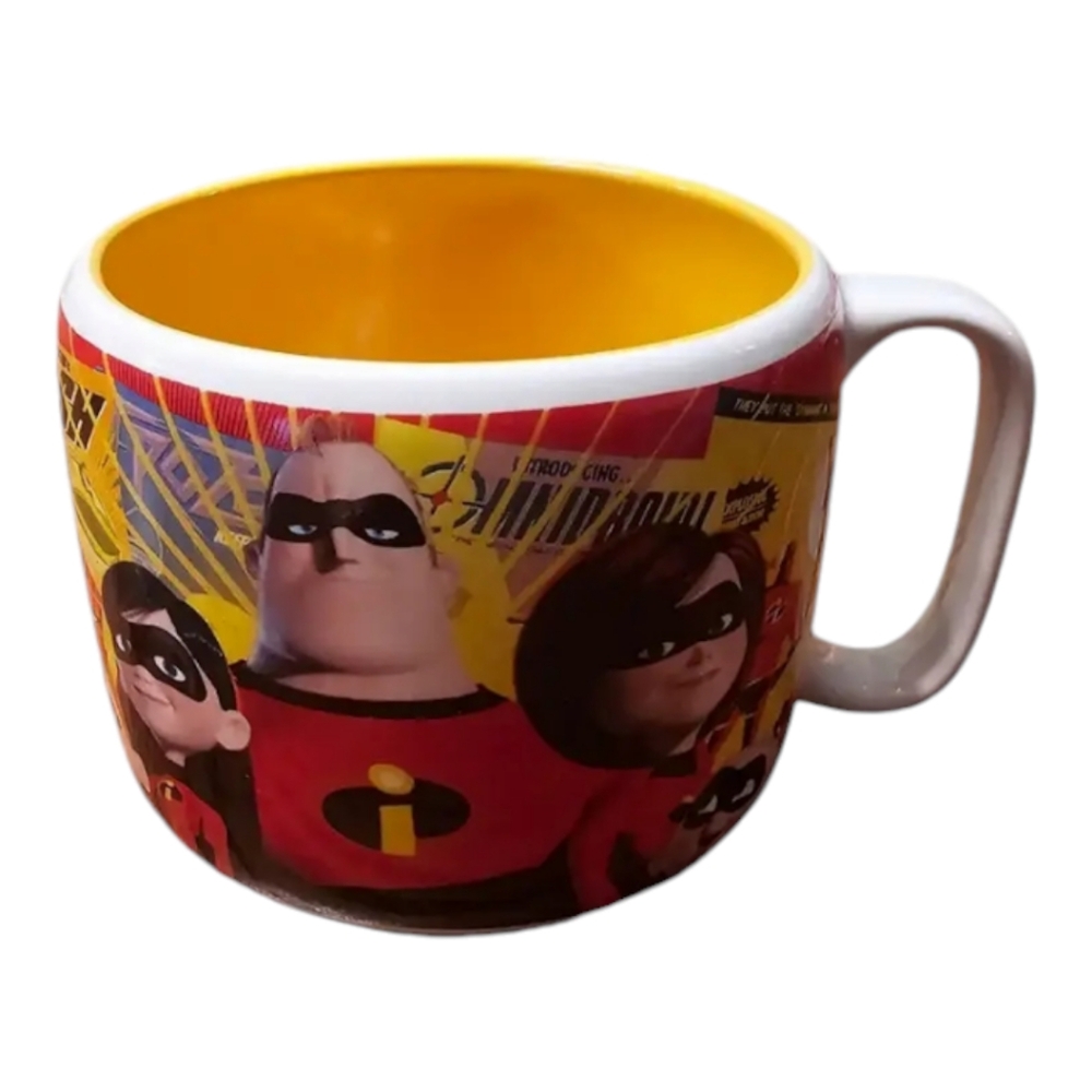 The Incredibles Glory Honor House Payments Coffee Mug Cup The Disney Store Pixar - Picture 3 of 6